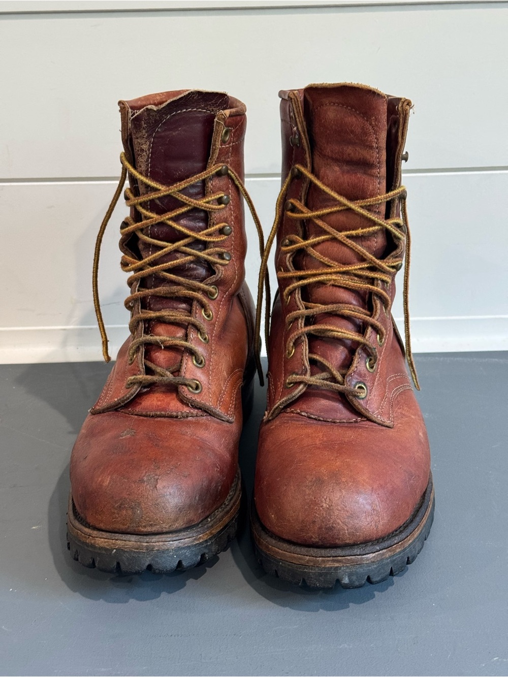 Vintage Men's Leather Boots